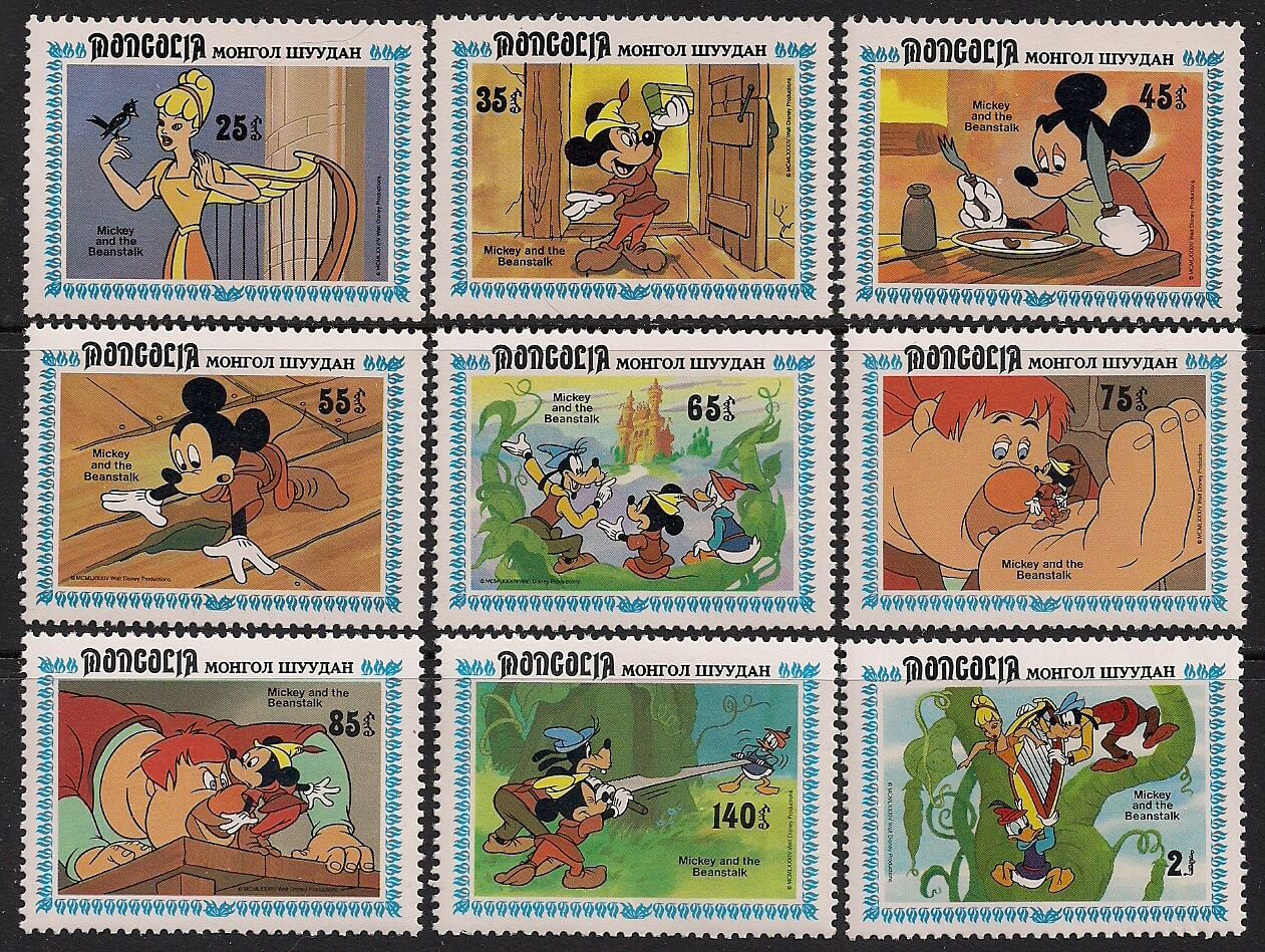 Mesa Stamps - Mickey and the Beanstalk