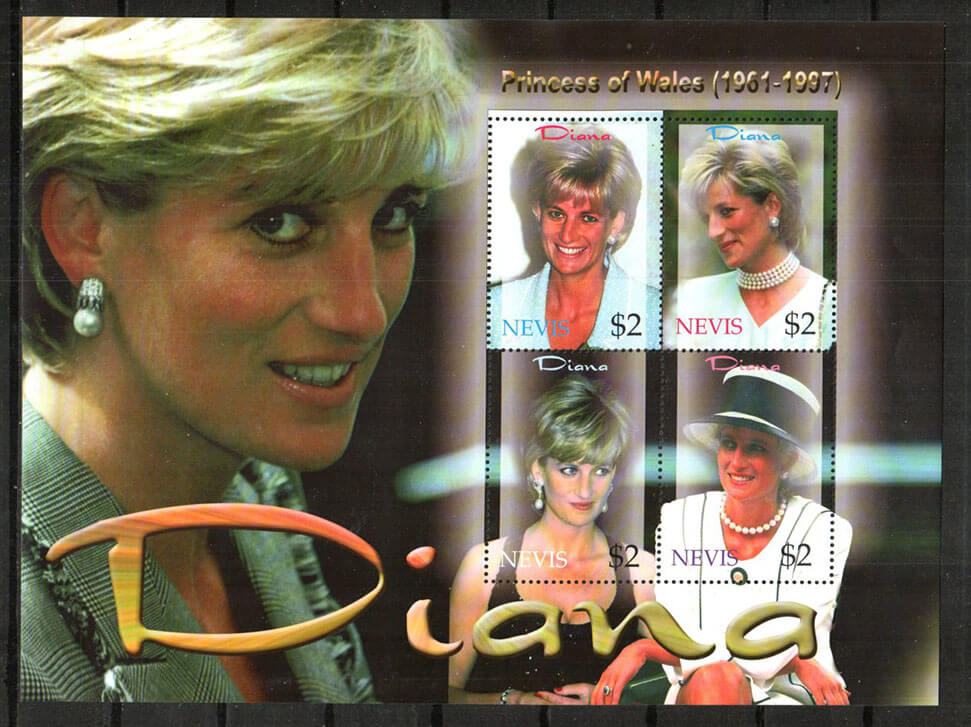 Princess Diana Memorial Issue Of 2003 - Mesa Stamps