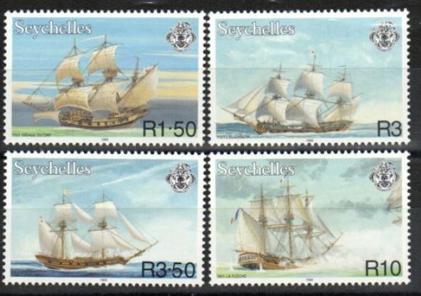 Mesa Stamps - 18th century ships