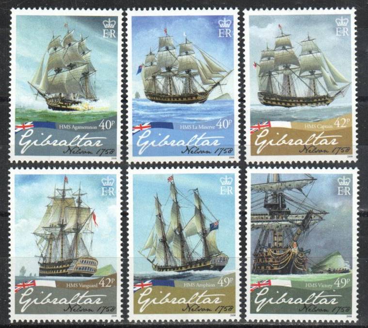 Admiral Horatio Nelson - Mesa Stamps